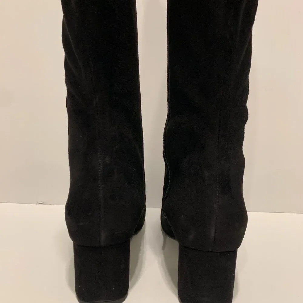 Cole Haan Denise Boot, Black Suede 10B - Picture 3 of 8